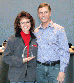 Angela Schwartz winner of the EPIC Way Award in 2012